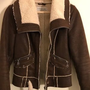 A chic faux-fur jacket made in Germany.